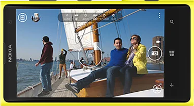 Nokia Lumia 1020's photo app.